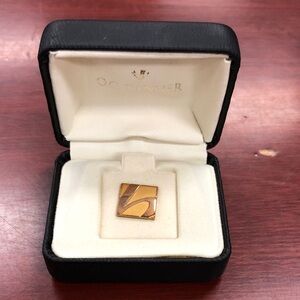 Vintage O.C. Tanner 1/10 10K Gold Tie Tack Pin